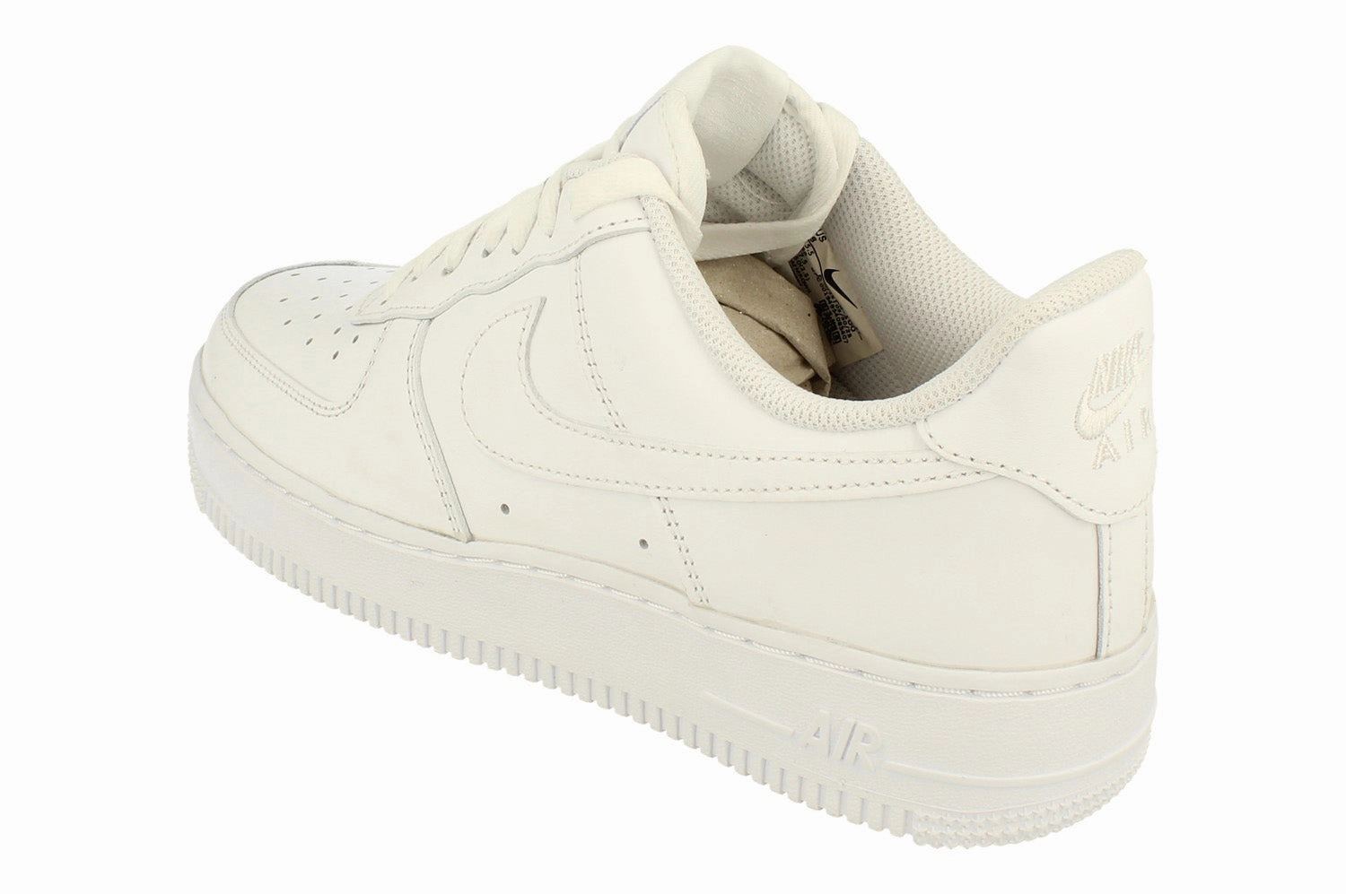Nike Air Force 1 '07 Womens Trainers DD8959 100 flat - terrain running shoes running in a ice field area shoes