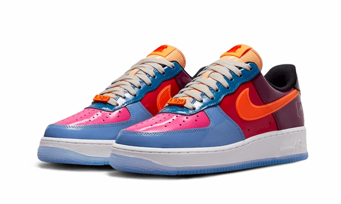 Comfort First Nike Air Force 1 Low Undefeated Multi Patent