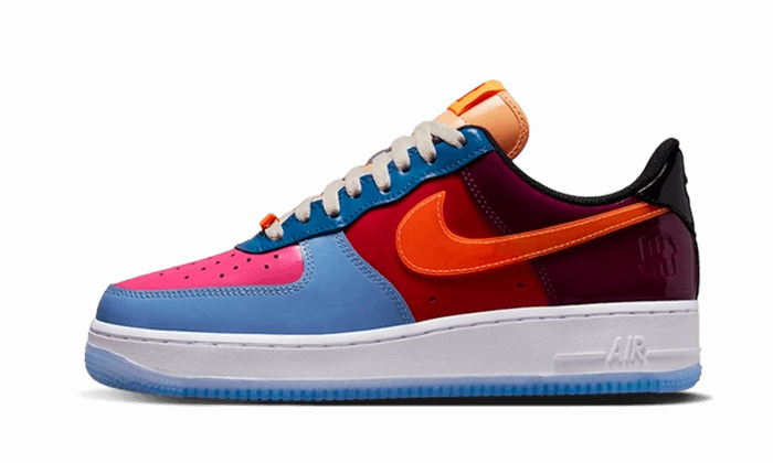 Nike Air Force 1 Low Undefeated Multi Patent Hyperlock Heel Counter Sweat Friendly