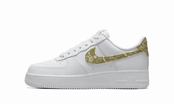 Impact Resistant Chassis Grip Enhancement Nike Air Force 1 Low White Barely