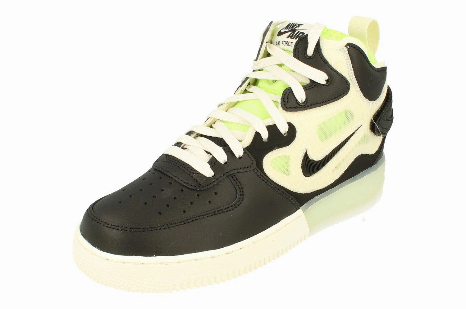 Flexible Toe Box Nike Air Force 1 Mid React Mens Trainers DQ1872 100