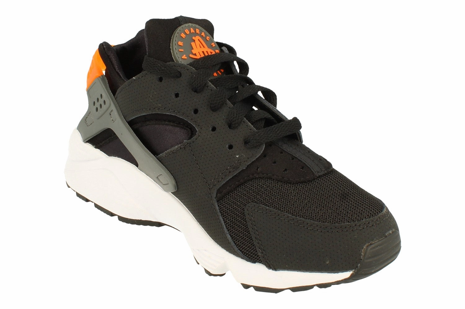 Nike Air Huarache Mens Dx2659 001 Secure lacing system Quick Release Tongue