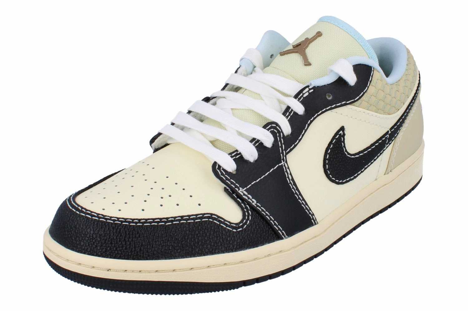 Slip   On Style Textured Outsole Pattern Nike Air Jordan 1 Low SE Mens Trainers Hq3437  101