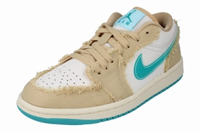 Hot weather run Tempo run Nike Air Jordan 1 Low SE Womens Trainers HF4983  252