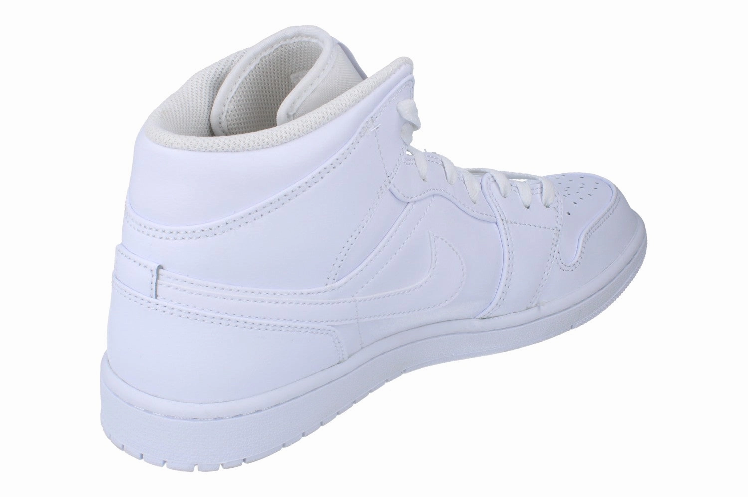 Smooth Lines Iconic Footwear Nike Air Jordan 1 Mid Mens Hi Top Basketball Trainers 554724  136
