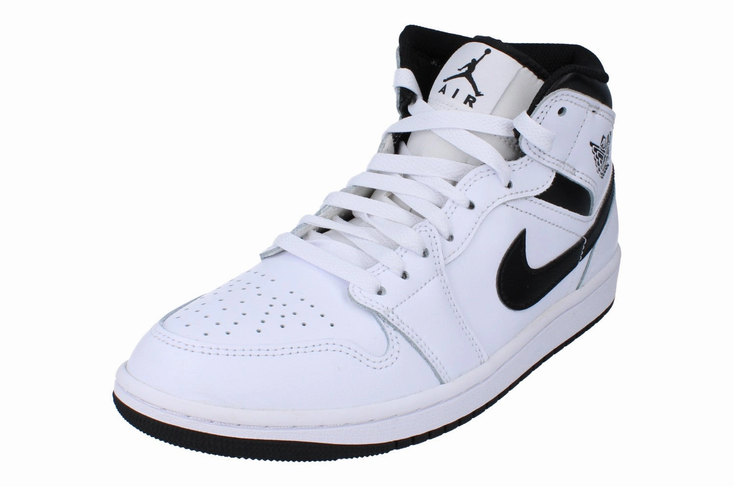 Nike Air Jordan 1 Mid Mens Trainers DQ8426 132 No Laces Superior shock absorption
