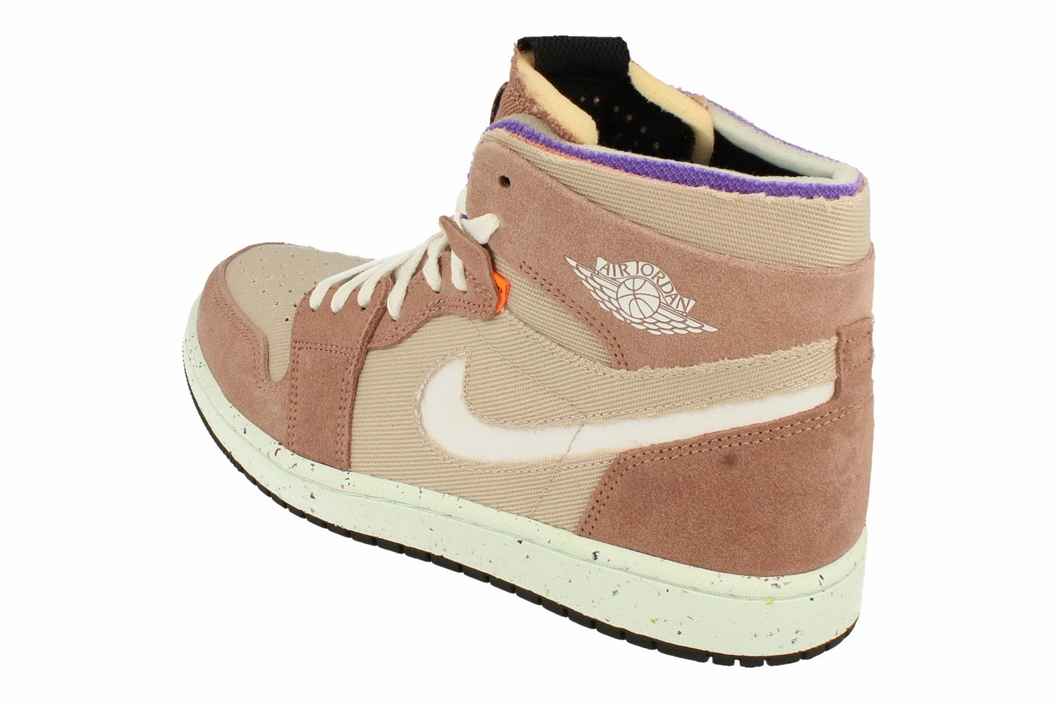 Nike Air Jordan 1 Zoom Air Cmft Mens Basketball Trainers CT0978 201 Traction pattern Soft Arch