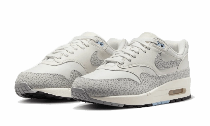 Wear   Resistant Contrasting Colors Nike Air Max 1??7 Safari Summit White