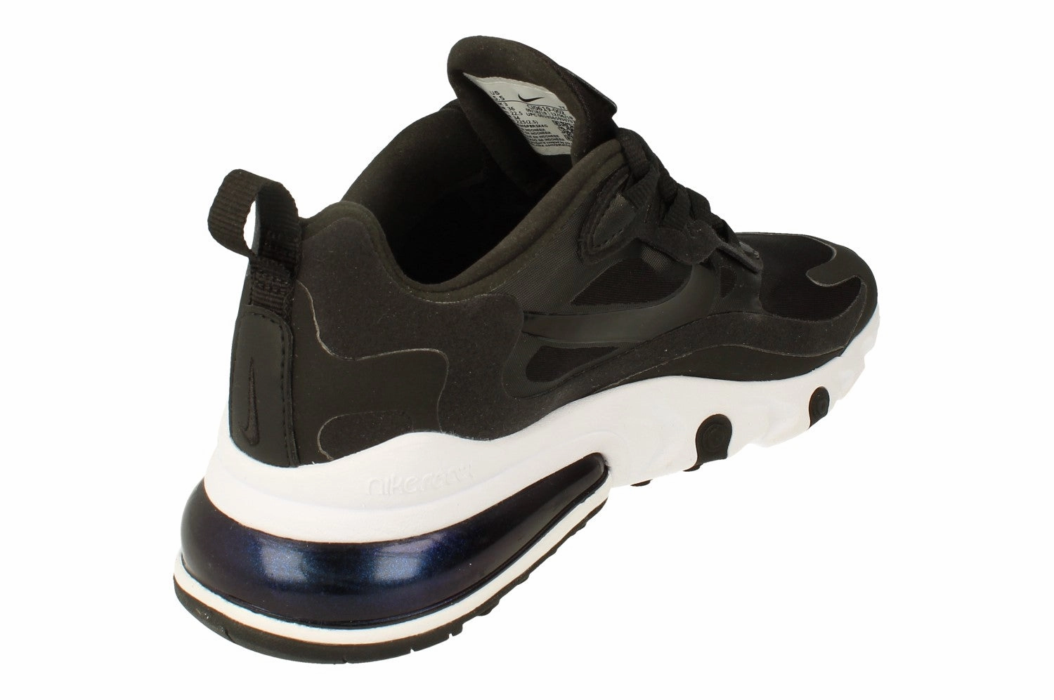 Nike Air Max 270 React Womens CJ0619 002 adjustable - fit shoes self - esteem