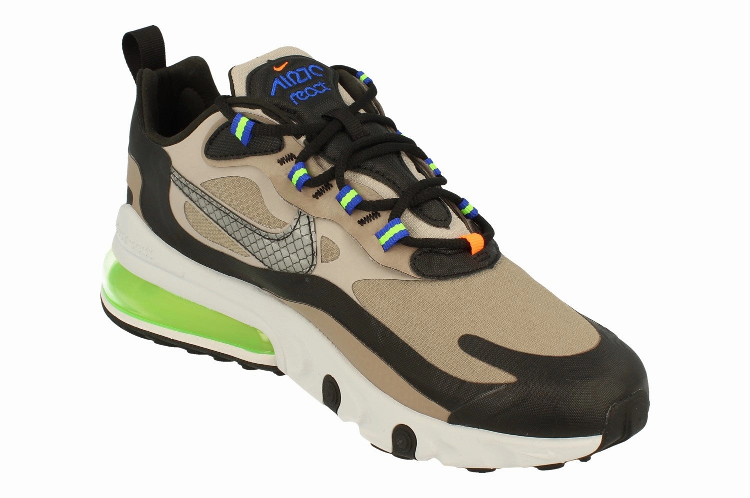 Abrasion Resistant Upper Hiking Shoes Nike Air Max 270 React Wr Mens CD2049 200