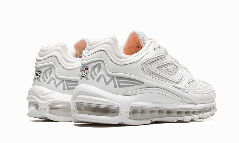Nike Air Max 98 TL Supreme White Travel Comfort Dynamic Lacing System