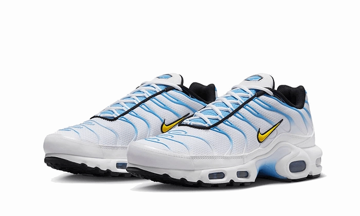 Nike Air Max Plus University Gold White Lightweight Feel
