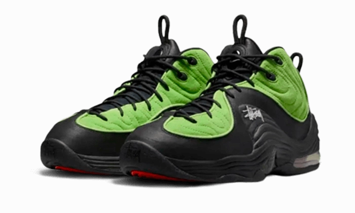 MultiDirectionalFlex Shock   Absorbing Nike Air Penny 2 Stussy Vivid Green Black