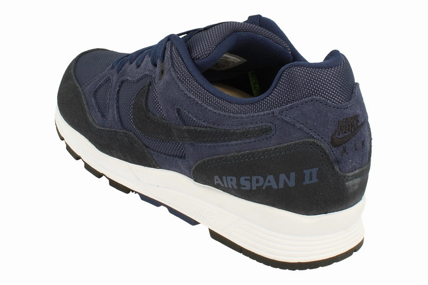 Nike Air Span II Se Sp19 Mens Trainers Bq6052 400 Stretch Woven Collar