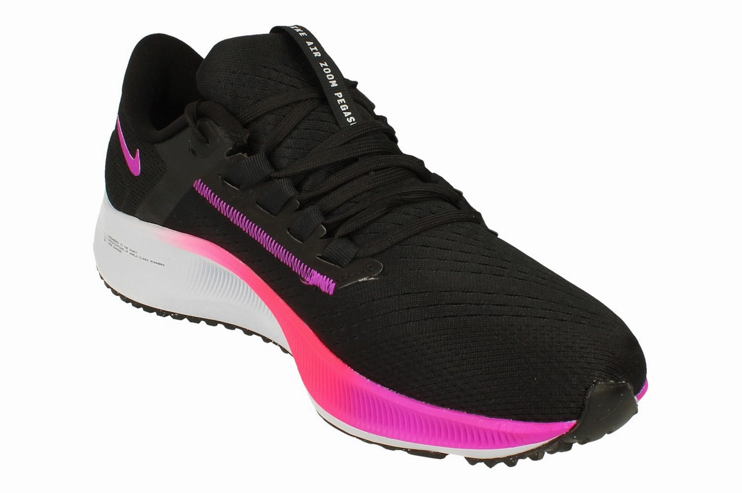 Nike Air Zoom Pegasus 38 Mens CW7356 011 Slim breathability Shock Dissipating Midsole