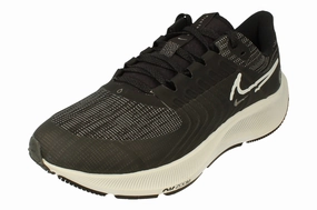 Nike Air Zoom Pegasus 38 Shield | Mens | Black Platinum Tint Neutral Frame Weather Resistant Coating
