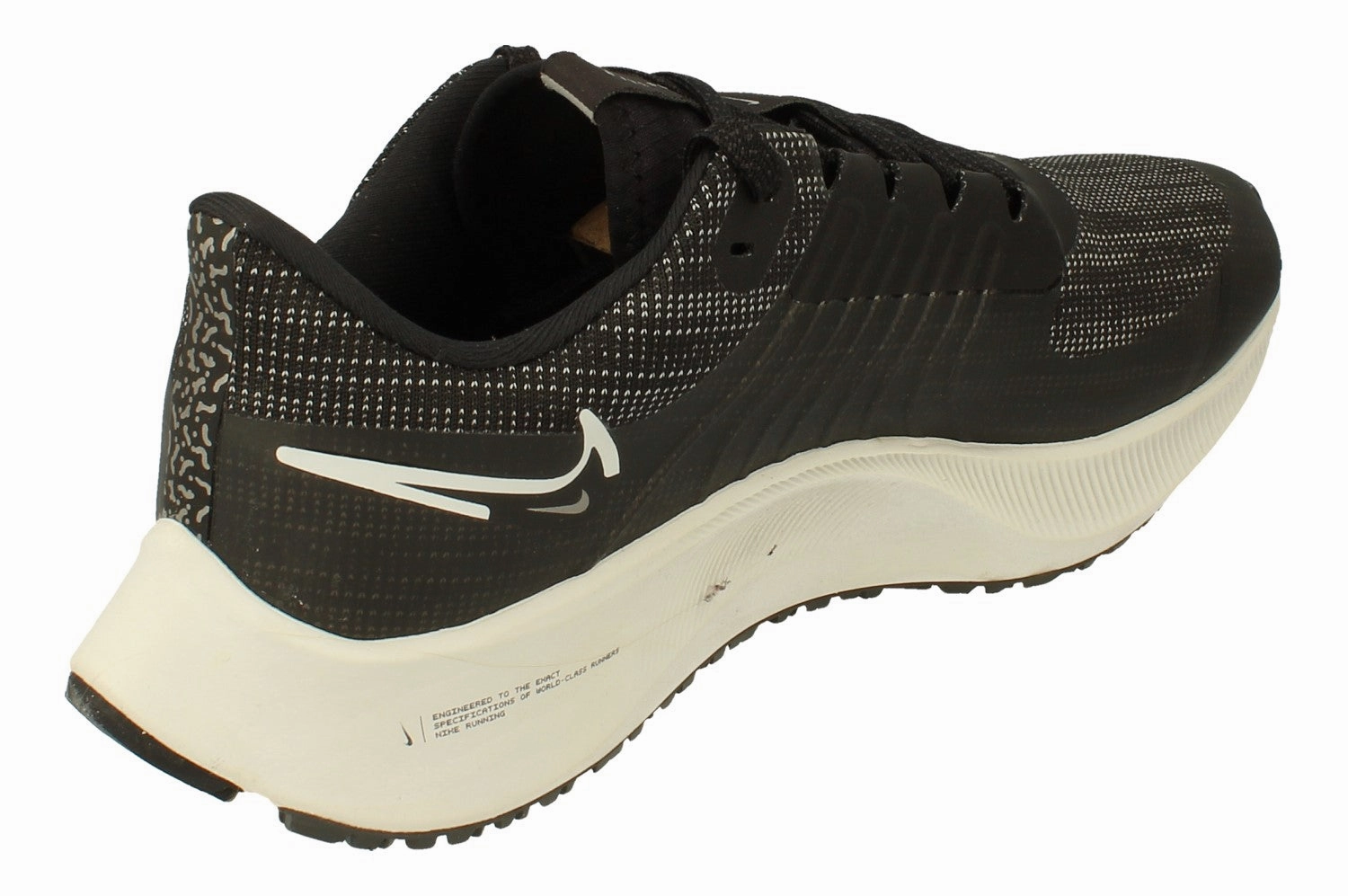Nike Air Zoom Pegasus 38 Shield | Mens | Black Platinum Tint Clean Edge