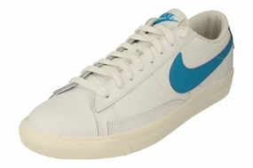 Nike Blazer Low Leather Mens Trainers Ci6377 104 Cloud Comfort
