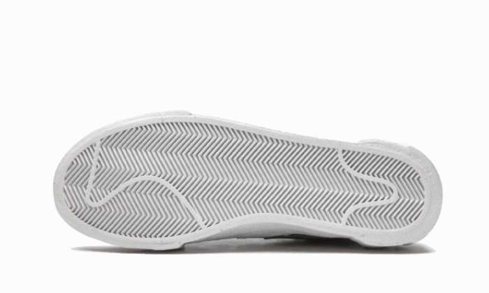 Nike Blazer Low Sacai Medium Grey Classic Green Dual Layer