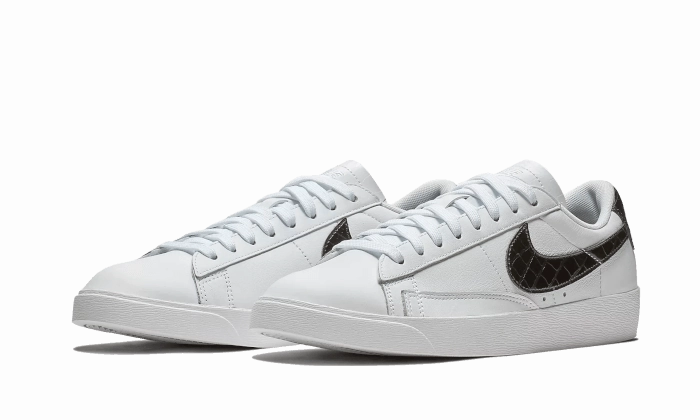Nike Blazer Low White Black Croc Bold colors