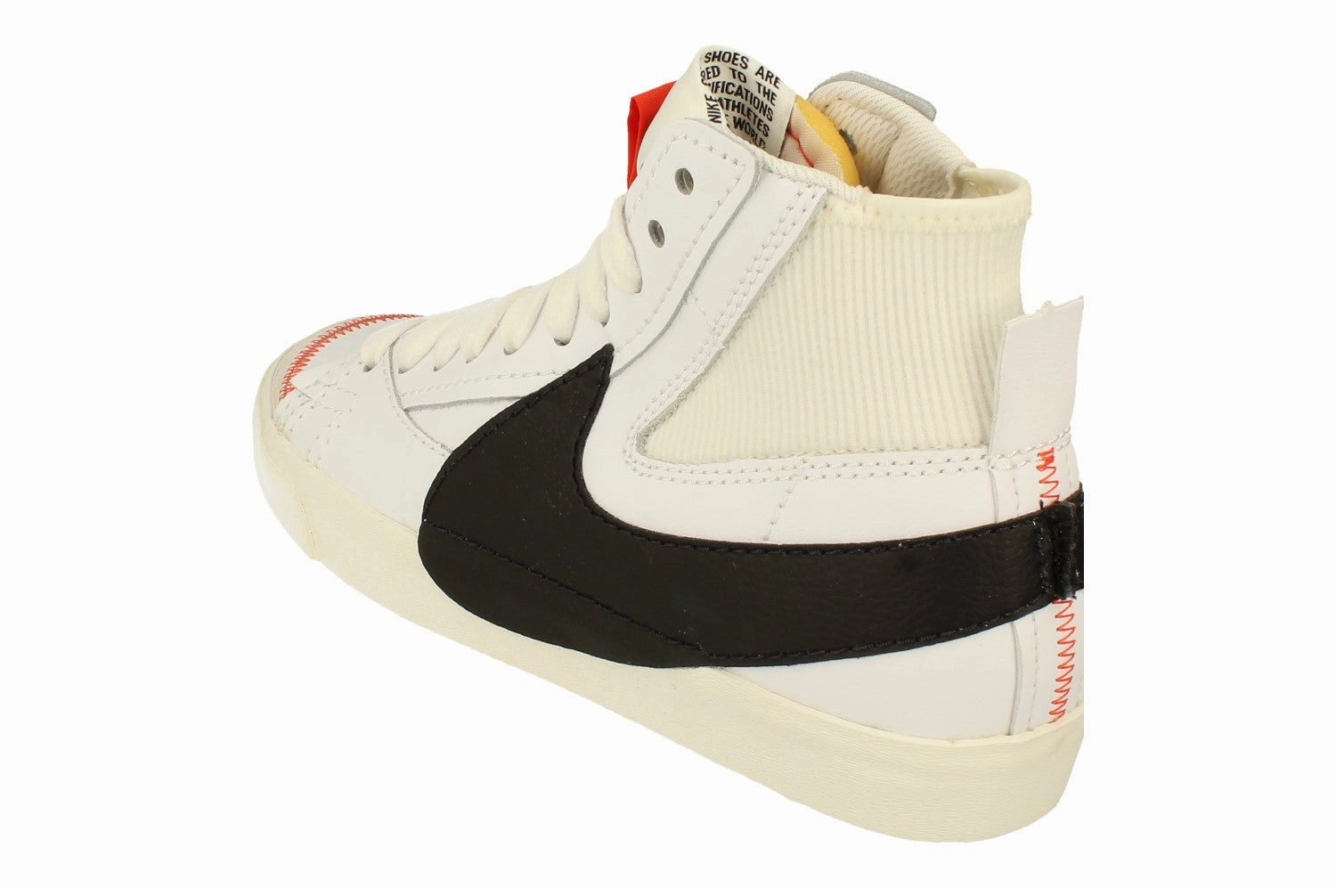 Nike Blazer Mid 77 Jumbo Mens Trainers DD3111 100 Active Look Cushioned Footbed
