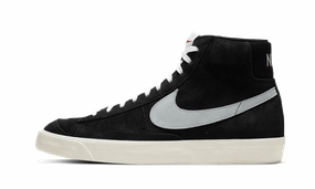 MinimalistDesign Padded Heel Counter Nike Blazer Mid '77 Black Pure Platinum