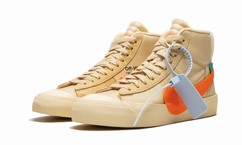 Nike Blazer Mid Off-White All Hallow's Eve Quick Dry Lining Sleek Build