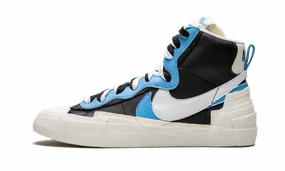 Nike Blazer Mid Sacai White Black Legend Blue Smooth Movement