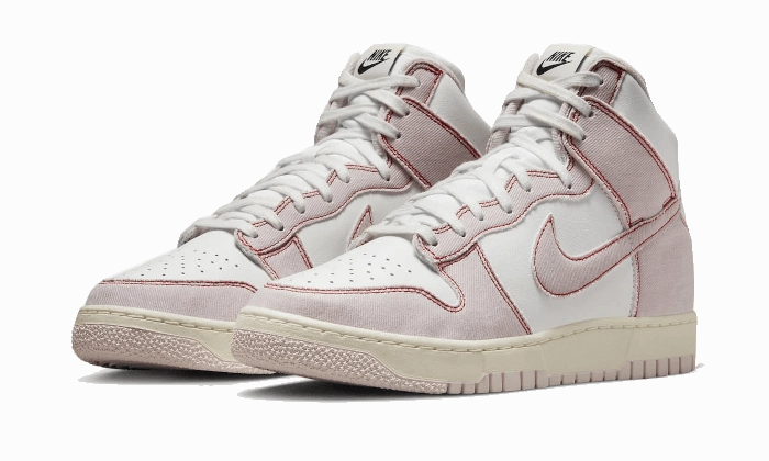 Nike Dunk High 1985 Barely Rose Denim Slip Form
