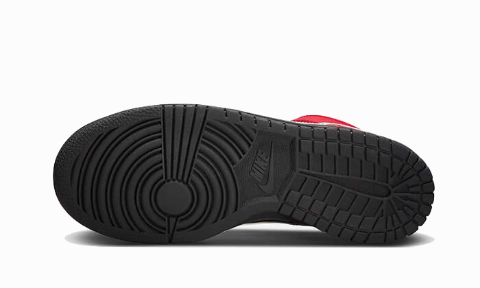 Speed-Friendly Nike Dunk High Black Red