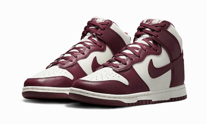 Versatile Fit Nike Dunk High Burgundy Crush