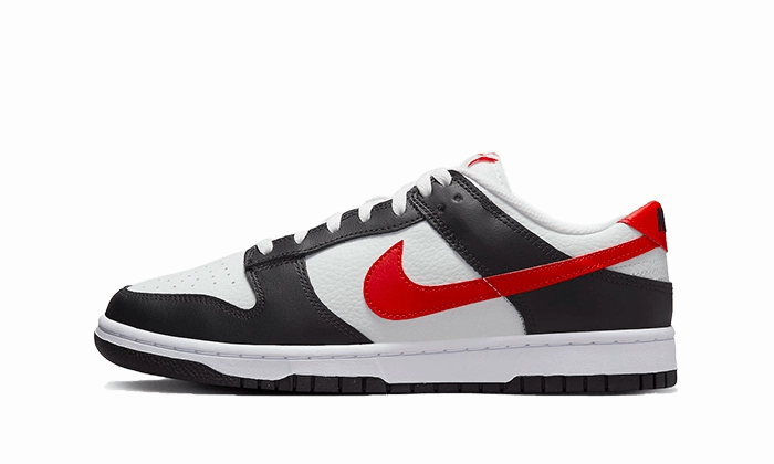 Dynamic response Nike Dunk Low Black White Red