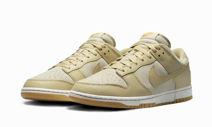 Nike Dunk Low Khaki Suede Gum Run Control Bounce Back Cushion