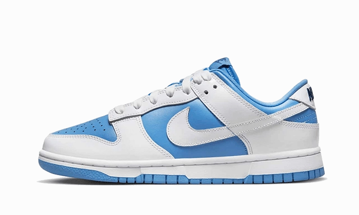 Zip Up Style Nike Dunk Low Reverse UNC