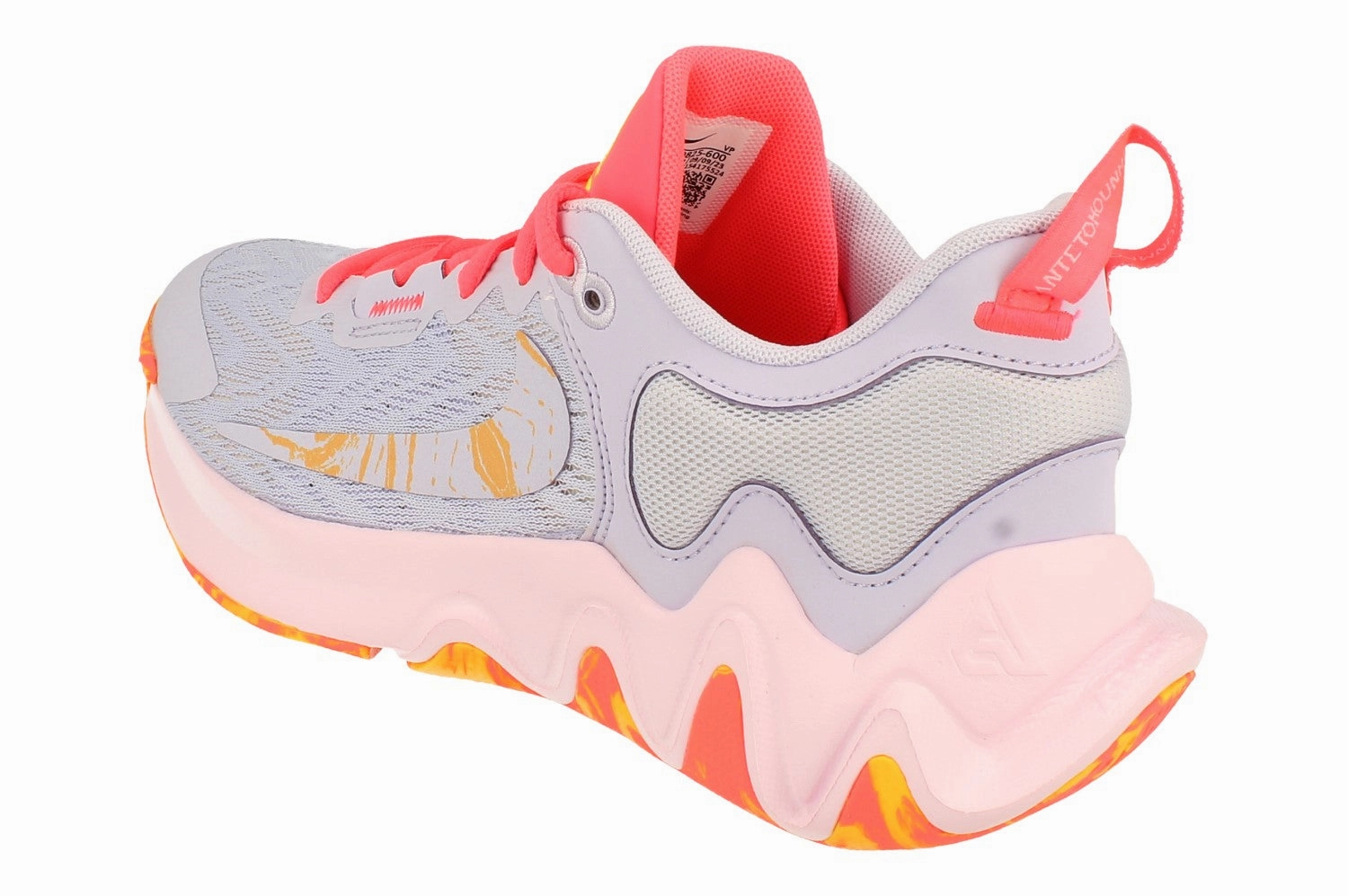 Retro-inspired cushioning Nike Giannis Immortality 2 Mens Basketball Trainers DM0825 600