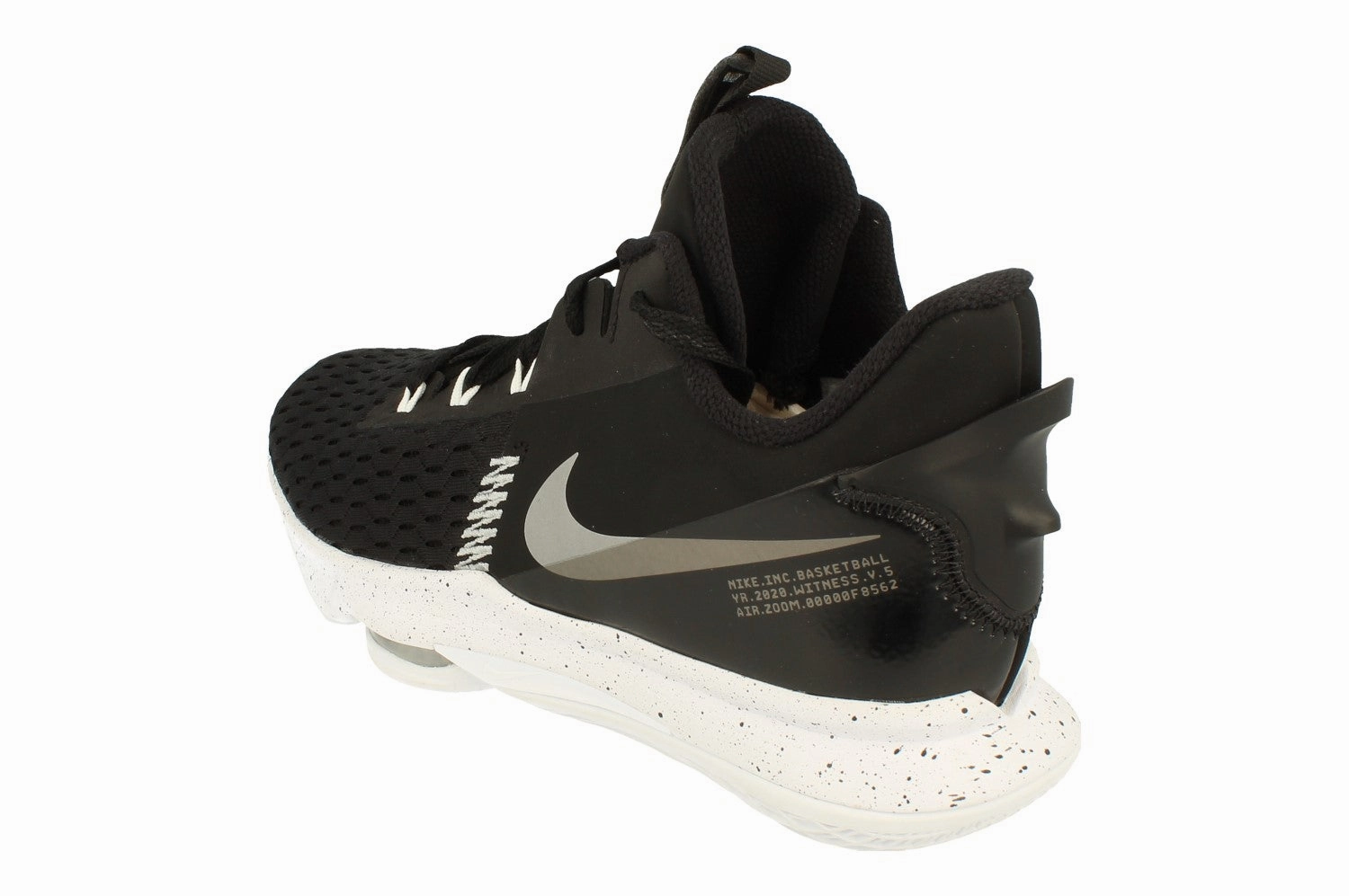 Aerodynamic Shaping Cushioned Base Nike Lebron Witness V Mens Basketball Trainers CQ9380 001
