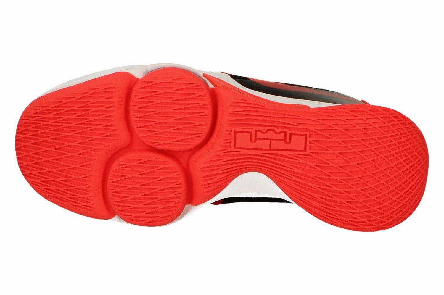 Nike Lebron Witness V Mens Basketball Trainers CQ9380 005 Anti Slip Groove Pattern Anatomical Contouring