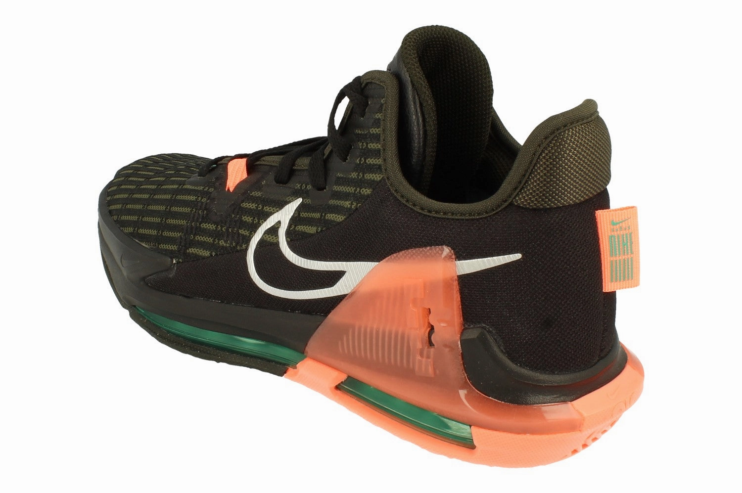 Nike Lebron Witness VI Mens Basketball Trainers CZ4052 001 Contoured Fit Shock Diffusing Heel