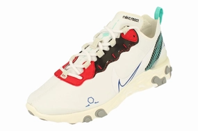 Nike React Element 55 Mens Cz7375 100 Cushioned Gear Non Slip Lacing System