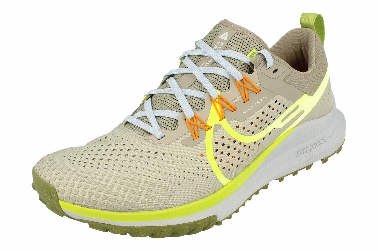 Tension Dispersing Outsole Nike React Pegasus Trail 4 Mens DJ6158 002