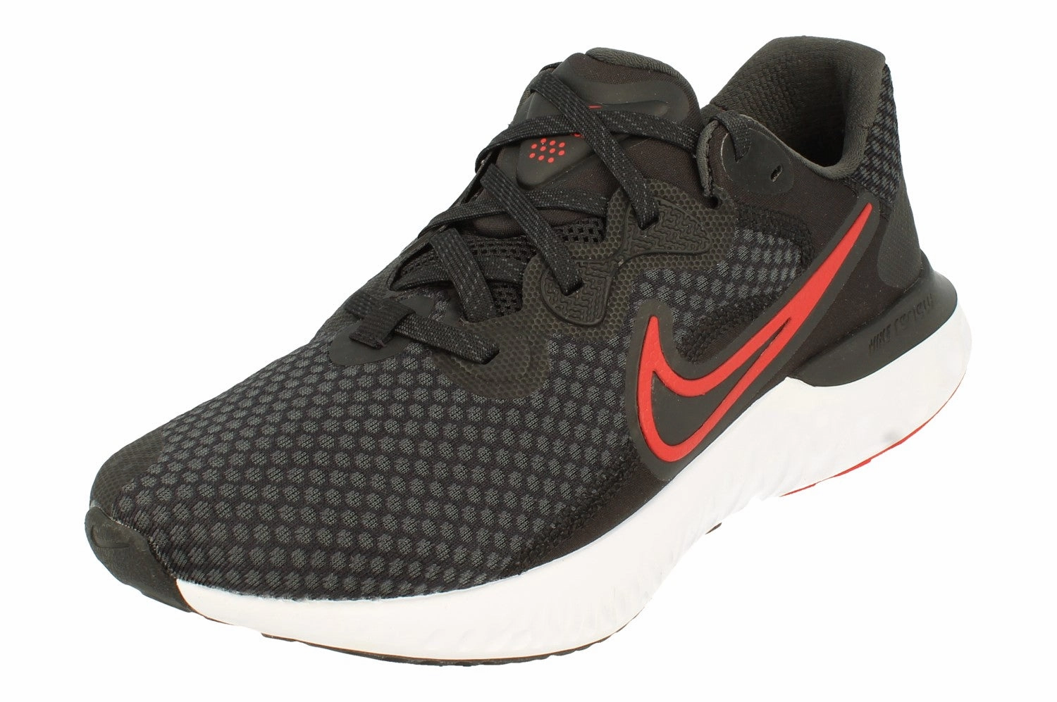 Asymmetric Lacing Nike Renew Run 2 Mens CU3504 001