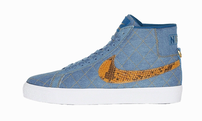 Nike SB Blazer Supreme Industrial Blue Sneaker Fashion