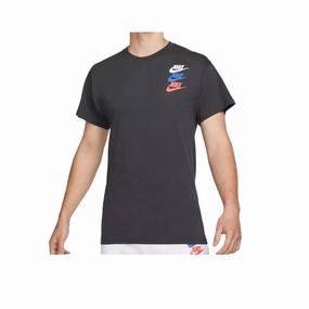 Nike Standard Issue Mens T-Shirt Black Temperature Regulating Non Marking Outsole