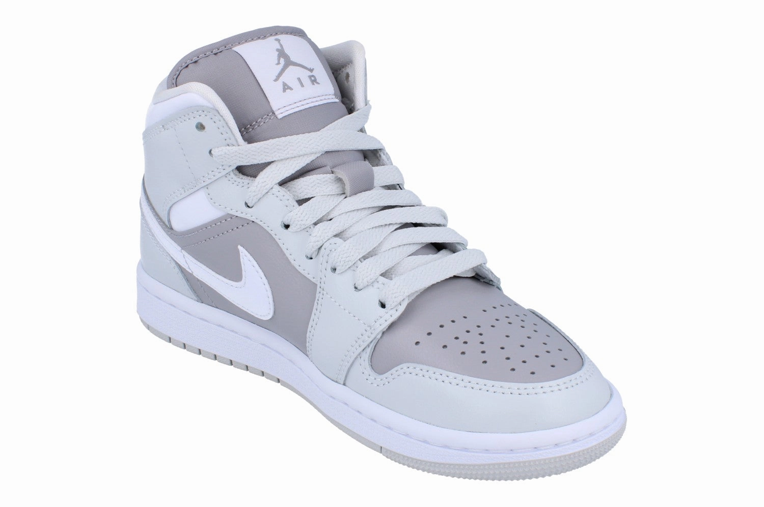 Reliable buckle - closure - feature shoes Nike Womens Air Jordan 1 Mid Trainers BQ6472 008