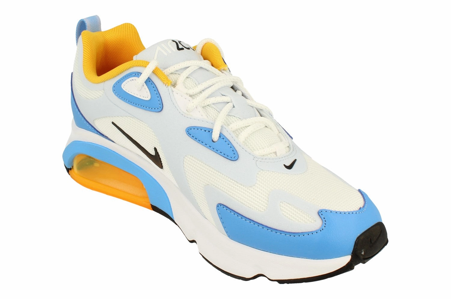 Nike Womens Air Max 200 AT6175 101 Techy Design night running footwear