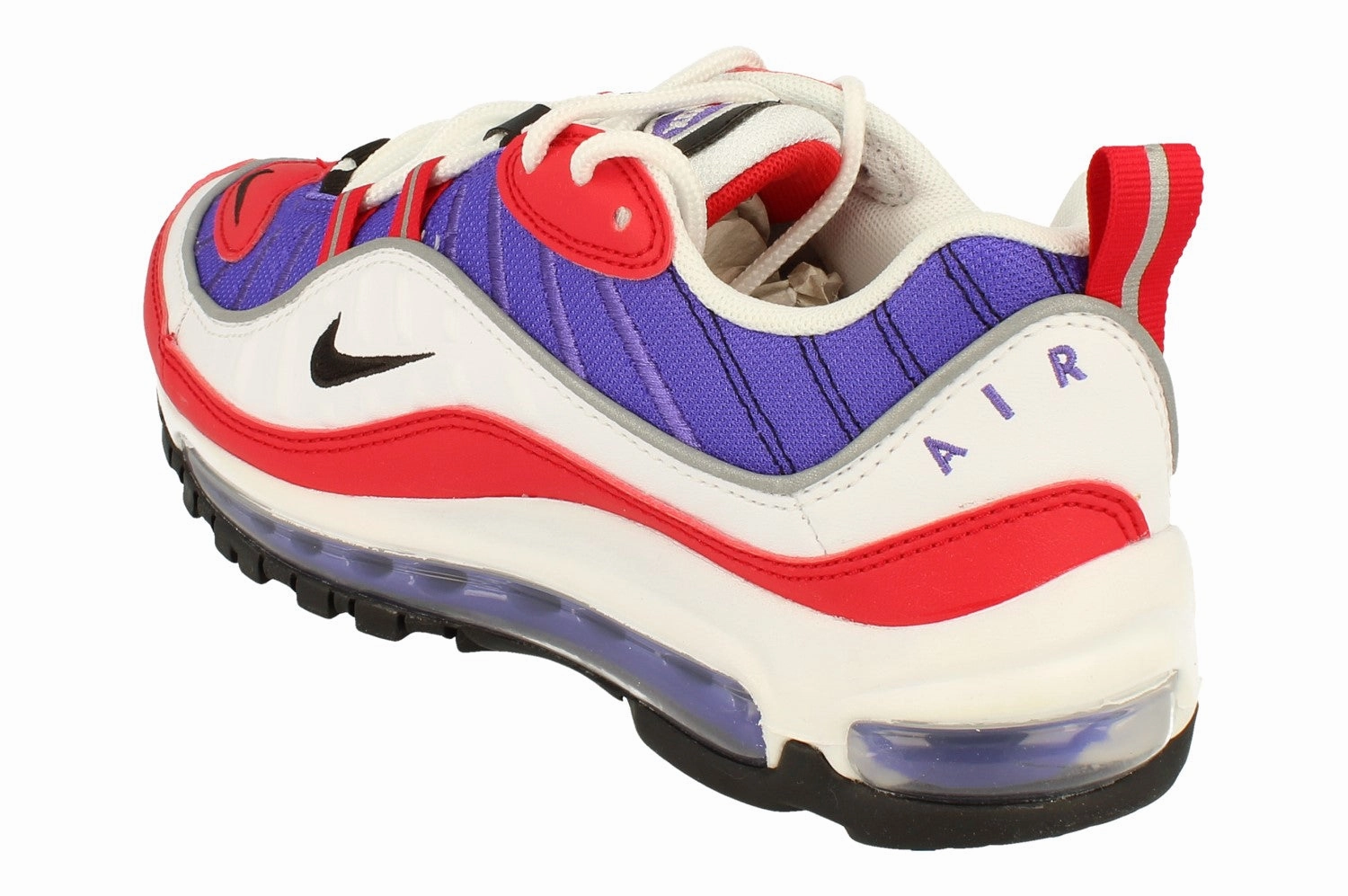 Nike Womens Air Max 98 Ah6799 501 contoured footbed shoes hydro - resistant shoes