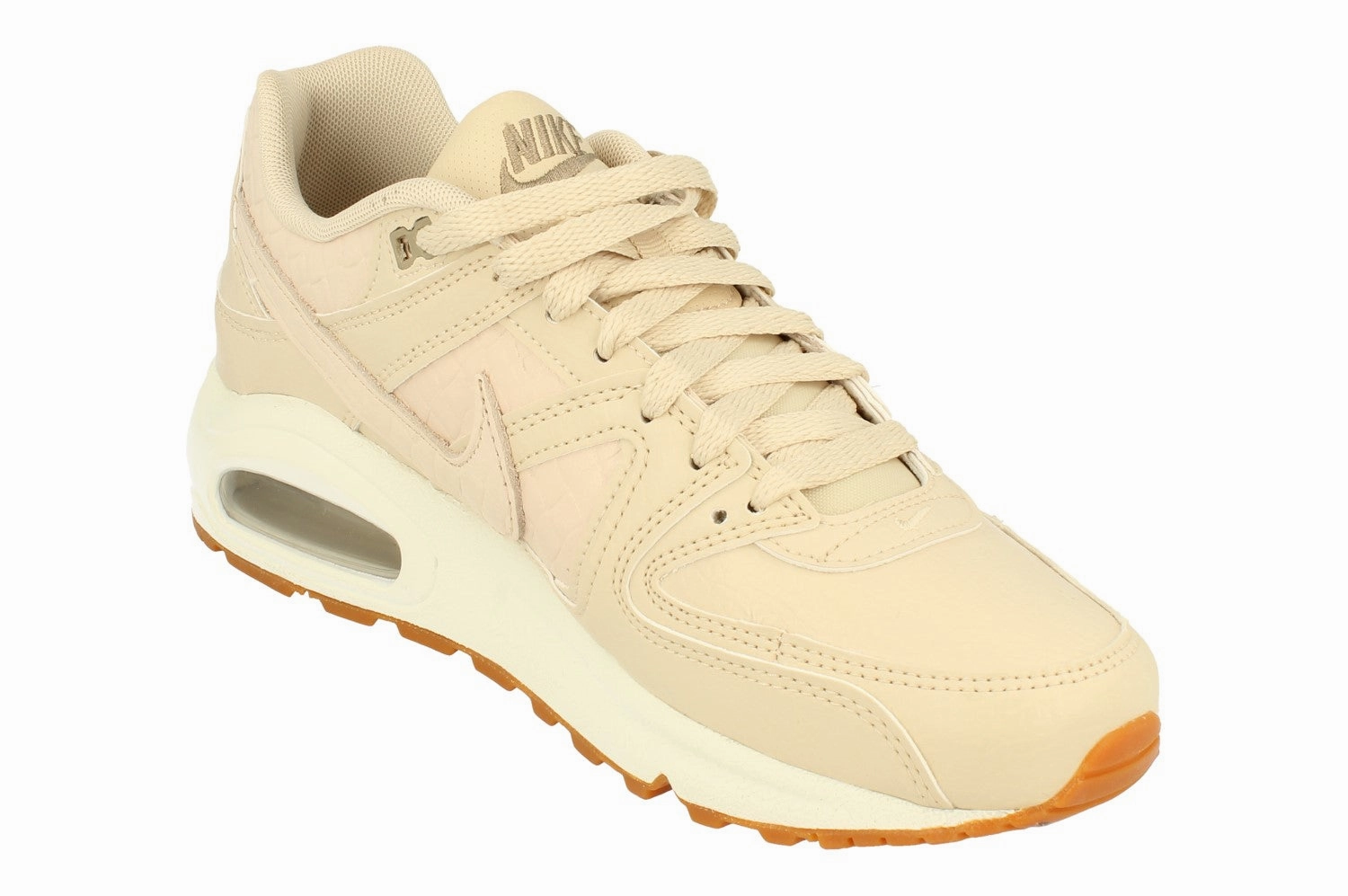 logo - branded running gear running for a way to unwind Nike Womens Air Max Command PRM Trainers 718896 100