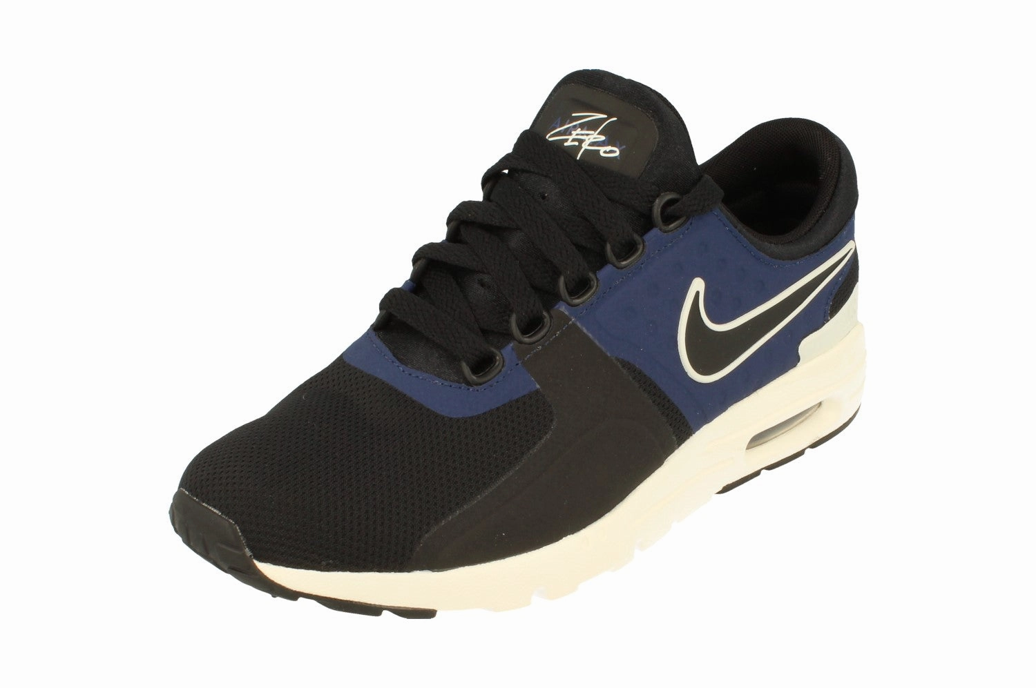 Nike Womens Air Max Zero 857661 004 high - intensity running option removable insole running shoes