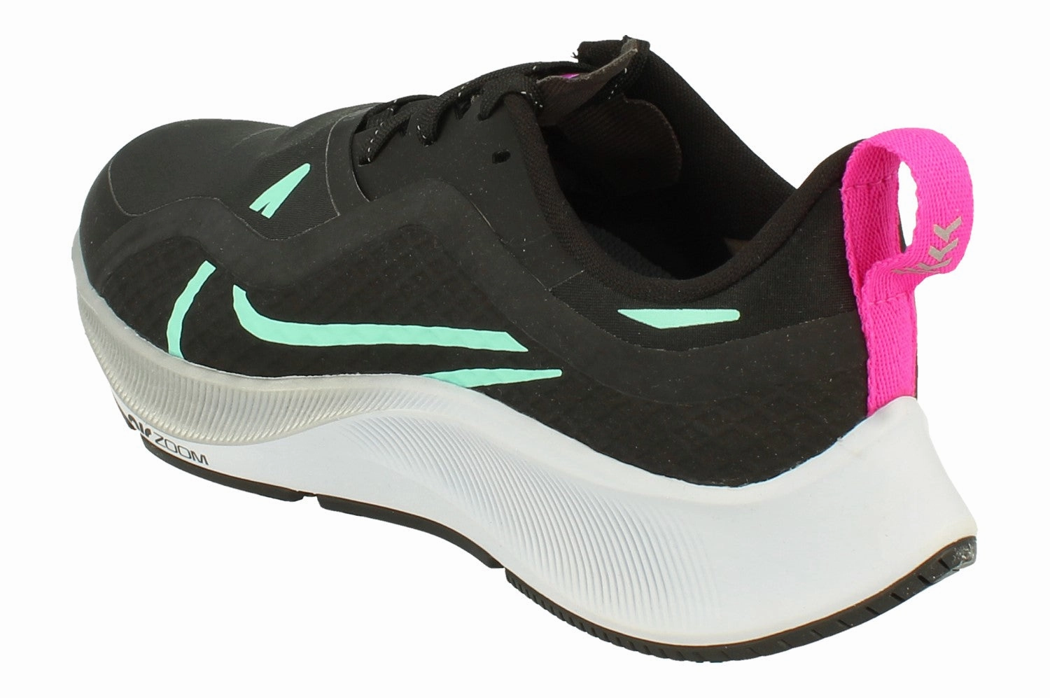 running with a fitness tracker Nike Womens Air Zoom Pegasus 37 Shield CQ8639 003