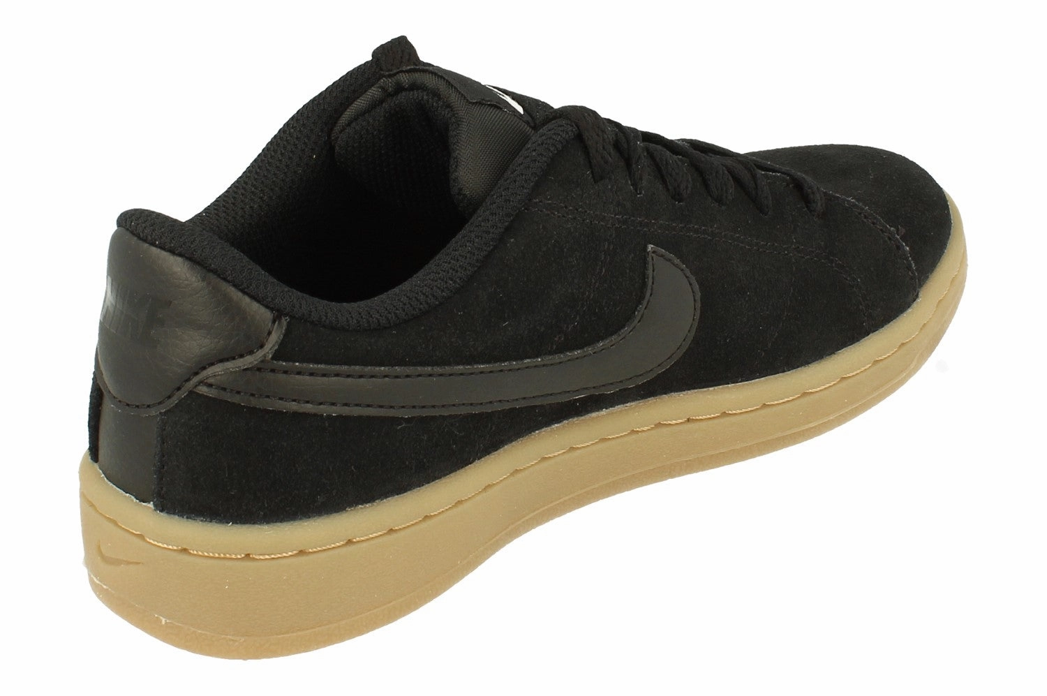 Nike Womens Court Royale 2 Suede Trainers Cz0218 001 Heel Cup Support foot - protection